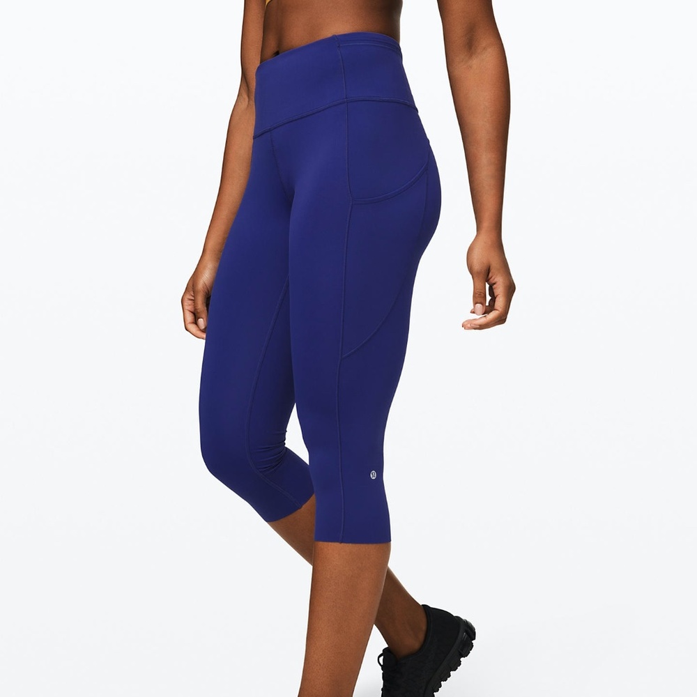 Lulu Lemon Fast and Free Crop II 19"